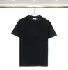 럭셔리 TSHIRT 남자 여자 디자이너 T 셔츠 브랜드 레터와 함께 짧은 여름 패션 캐주얼 고품질 디자이너 티셔츠 자수 엠보싱 티셔츠