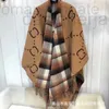 Dames Cape designer Designer Nieuwe G Wollen Sjaal Letter Kasjmier Sjaal Herfst/Winter Warm Kwastje Hals P76I PK98