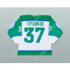 Gdsir Personalizado KONSTANTIN GOROVIKOV 37 SALAVAT YULAEV UFA JERSEY DE HÓQUEI BRANCO NOVO Top Ed S-M-L-XL-XXL-3XL-4XL-5XL-6XL