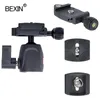 Titulares Bexin mini tripé dslr câmera de mesa suporte de telefone tripé flexível portátil dobrável tripé de viagem para câmera dslr com mini ballhead