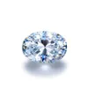 0 1ct-8 0ct2 4mm-10 14mm 타원형 인증서 D F Color VVS Clarity Perfect 3EX 느슨한 합성 실험실 다이아몬드 Moissanite 283Y