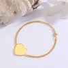 Pulseras con dijes T Jia Di Pulsera Boutique Joyería Día de San Valentín Regalo Tarjeta de corazón Artesanía 2024 DISEÑADORES