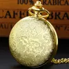 Pocket Watches Luxury Gold Vintage Quartz Watch Womens and Mens smycken Pendant Accessories Reloj Bolsillo Digital 231216