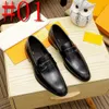 24style Luxury Men Sapatos Oxfords Vestido de designer casual Tatchwork Tassel Tassel Cow Split couro Partido noivo Casamento Gentleman British Tamanho 38-45