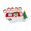 Noel Dekorasyonları Yeni Varış Noel Baba Ağacı Kolye El Yazısı Ad Reçine Süsleme Damlası Teslimat Ev Bahçesi Festival Partisi Sup Dh7du