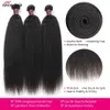 Synthetische Ishow Twisted Straight Bundel Braziliaans Yaki-haar Dames 134-delig Human Remi 231215