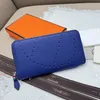 Designer homens mulheres carteira de couro elegante homens dobrando longo zíper carteiras bolsa titular do cartão notas bolsas de dinheiro com caixa flip carteira carteiras de alta qualidade