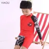 Porter un maillot de bain imprimé araignée été bébé garçon maillots de bain vêtements de natation enfants plage surf printemps chaud Protection solaire costumes