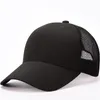 Baretten Mannen Vrouwen Mesh Baseball Caps Katoen Verstelbare Snapback Hoeden Hiphop Cap Zomer Outdoor Zonnehoed Papa Custom Logo