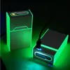 1PC 20 Pojemność Luminous Unisex Tobacco Case, USB Tobacco Box z Lżejszym