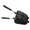 Pans Wheel Pie Pan Frying For Fried Eggs Skillet Nonstick With Lid Kitchen Saucepans Toaster