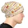 Bérets chute Thanksgiving casquette citrouilles Hip Hop adulte Ski Skullies bonnets chapeaux été chaud tête Wrap Bonnet tricoté chapeau