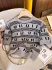 Miui Mini New Unique Top Designer Letter Short Sleeve Pullover Retro Knitted Sweater