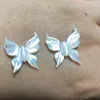 Charms 1pcs Natural Mother-of-pearl Art Pendants Butterfly Shape Shell For Jewelry Making DIY Necklace Earrings Crafts Supplies