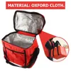 Geschirr-Picknicktasche, tragbare Outdoor-Isoliertaschen, Aufbewahrung aus Oxford-Stoff, Außentasche, praktisches Mittagessen