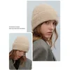 Beanie Skull Caps Women Men Autumn Winter Warme Beanie Hat Solid Color Lady Male Stretch Strecked Crochet Beanies Cap för 231216