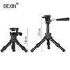 Aksesuarlar Bexin Hafif Tripod Masa Masa Kamera Telefon Standı Taşınabilir Masaüstü Pocket Mini Tripod Telefon için DSLR Kamera