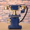 Telephones Retro Resin Crafts Piggy Bank Creative Home Decoration European Telephone 231215