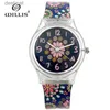 Montres femme WILLIS marque femmes étanche montres à Quartz rétro fleurs Silicone montre mode dames loisirs horloge robe montres L231216