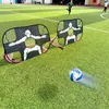 Other Sporting Goods Foldable Football Goal Nylon Soccer Goal Kids and Adults Football Target Net for Playground Backyard Indoor Outdoor Training 231215