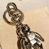 Sleutelhanger Designer Sleutelhanger Luxe sleutelhanger Design Astronaut Design Metallic Charm Paar Mode Sleutelhanger Kerstcadeau erg leuk