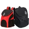 Dog Carrier Pet Travel Carrying Bag Foldable Cat Breathable Backpack Supplies