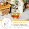 Storage Bottles 2 Pcs Airtight Honey Jar Reusable Sealed Tank Containers For Food Transparent Small The Pet Reuseable