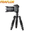 Aksesuarlar Q166c Profesyonel Taşınabilir Seyahat Karbon Fiber Tablo Uzatılabilir Mini Tripod Monopod Stand SLR DSLR Dijital için Top Kafası