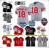 NCAA OSU OHIO OHIO State Buckeyes College Football Jersey Kyle McCord Marvin Harrison Jr Emeka Egbuka Chip Trayanum Cade Stover Julian Fleming Jt Tuimoloau Jack Sawyer 5x