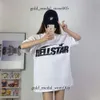 Hellstar Rappe Tshirt Rappeur Gris Heavy Craft Unisexe À Manches Courtes Top High Street Mode Rétro Designers Tees Taille Hellstar Chemise S-5xl 916