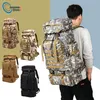 80L Wodoodporne wędrówki Wspinaczka Wojskowa torba plecakowa kempingowa alpinista sport na świeżym powietrzu Molle 3P Bag290p