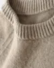 Mens Sweaters Zhili Men Knit Diamond Patterns Crew Neck Merino Wool Sweater 231216