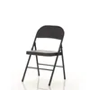 Camp Furniture Steel Folding Chair (4 Pack) Black