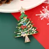 Spille 60 pezzi all'ingrosso 2023 spilla di Natale smalto albero strass spilla unisex maglione accessori per abiti