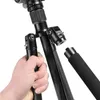 Accessories KINGJOY G22C Professional Carbon Fiber Tripod Head Kit For Digital Camera Tripod Portable Travel Camera Stand 143cm Max