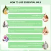 Essential Oil Euqee 118 ml stor flaska Eterisk olja för luftfuktare neroli Helichrysum Eucalyptus jasmine aroma olja DIY tvålmassage hudvård 231215