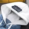 Herrjackor män denim jacka streetwear hip hop herre hooded jean jackets manlig casual löst ytterkläder vår mode smal fit rock 231215