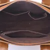 Портфели Роскошные мужские кожаные портфели в стиле ретро Большая вместительная сумка-тоут Мужская сумка через плечо Бизнес-ноутбук 231216