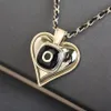 Дизайнерское ожерелье с улыбкой, модное ожерелье с подвеской в форме сердца, нежный дизайн для мужчин и женщин, ювелирные изделия, 3 стиля, высокое качество251o