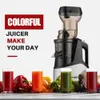 Strumenti per frutta e verdura MIUI Slow Juicer 7LV Estrattore a vite a freddo con filtro Macchina elettrica facile da lavare gratuita ModlePrime di grosso calibro 231216