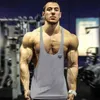 T-shirts pour hommes Marque Gym Hommes Débardeur Vêtements Bodybuilding Singlets Fitness Gilet Scle Sleless Entraînement Singlets Sportswear Chemise StringerL231216