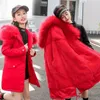 Piumino 12 13 14 anni Adolescenti Ragazze Cappotto caldo Parka invernale Capispalla Adolescenti Abbigliamento esterno Bambini Bambini Giacca in pelliccia con cappuccio 231215