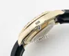 KFF Factory Herren-Armbanduhr, 904L, schwarzes Zifferblatt mit Punktmarkierungen, 120 sanfte Klicks, bidirektionale Keramiklünette, Automatikwerk, 40 mm, 3235 18 Karat Gold