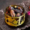 Bols en métal plateau à dessert du Ramadan géométrie éléments de récipient de fruits secs ornement en fer
