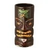 Muggar Ceramic Tiki Mug Creative Porcelain Beer Wine Cup Bar Tool Exotic Cocktail Glasses 231216