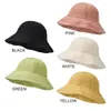 Berety wiosna lato przenośny anty-UV Outdoor Big Visors Sun Hat Beach Cap Fisherman