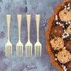 Serviessets 24-delig servies Fruitprikkers voor feest Wegwerpvork Kleine dessertvorken Kind