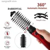 Bigoudis Lisseurs Tête Remplaçable 360 Rotation Une Étape Brosse À Air Chaud Lisseur Fer À Friser Volumateur Souffleurs Sèche-Cheveux Électrique Peigne T231216