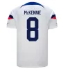 2023 Pulisic Usas Futbol Forması Reyna Aaronson Weah Acosta McKennie 23 24 Maillot de Futol Ferreira Dest Morgan Us Bir Futbol Gömlek Rapinoe Dunn Erkek Kadın Çocuklar 7421