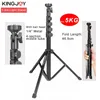 Houders KINGJOY 1,55 m Light Stand Statief Max. belasting tot 5 kg voor fotostudio Fresnel Tungsten Light TV Station Studio Fotostudio Statieven